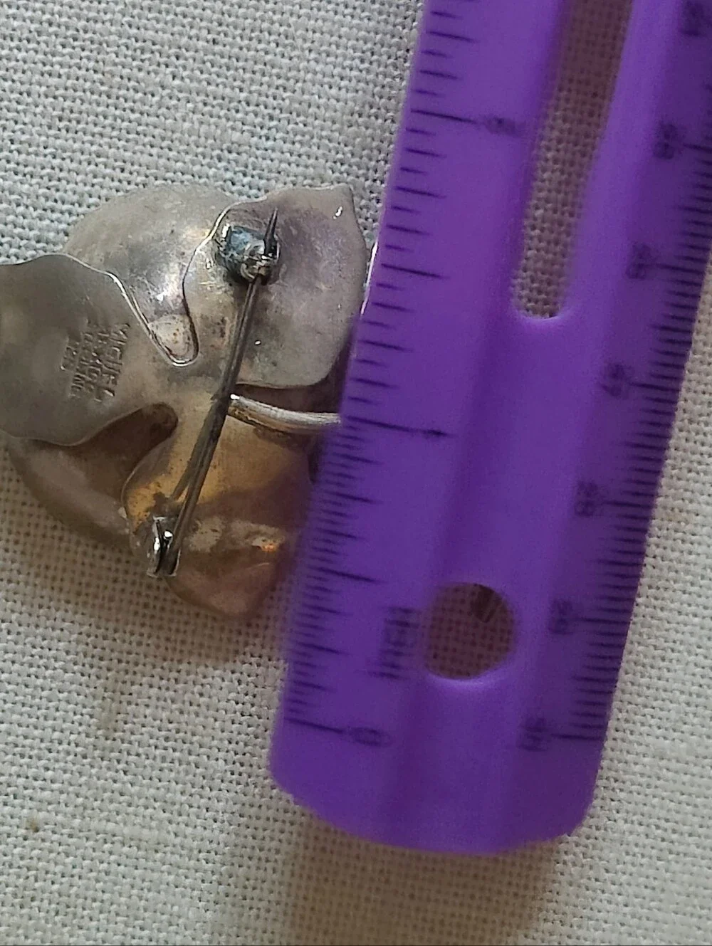 Vintage Sterling Miguel Menendez Flower Brooch